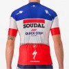 Wielershirt 2023 Soudal Quick-Step Frans Kampioenschap Rood Blauw Wit